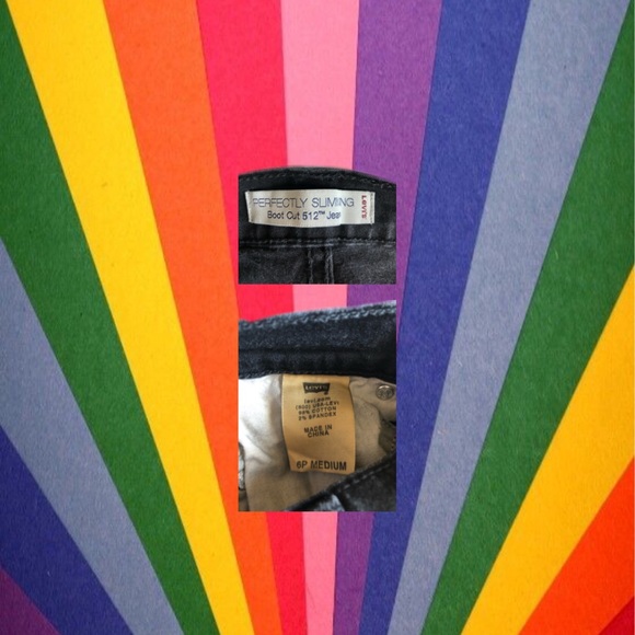 hand embroidered levi’s cutoffs - Picture 4 of 5